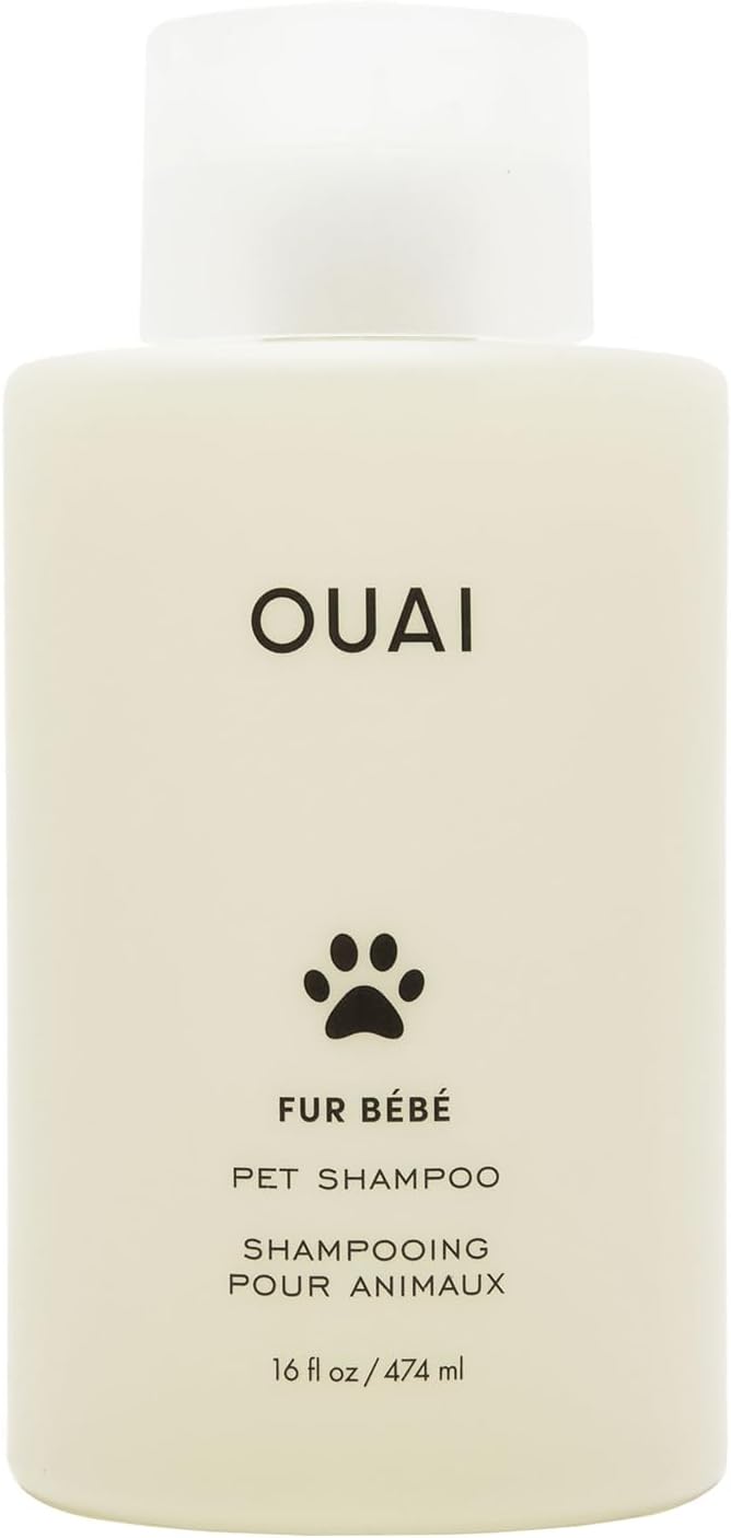 OUAI Fur Bébé Pet Shampoo – Hydrating Dog Coat Wash (16 FL OZ)