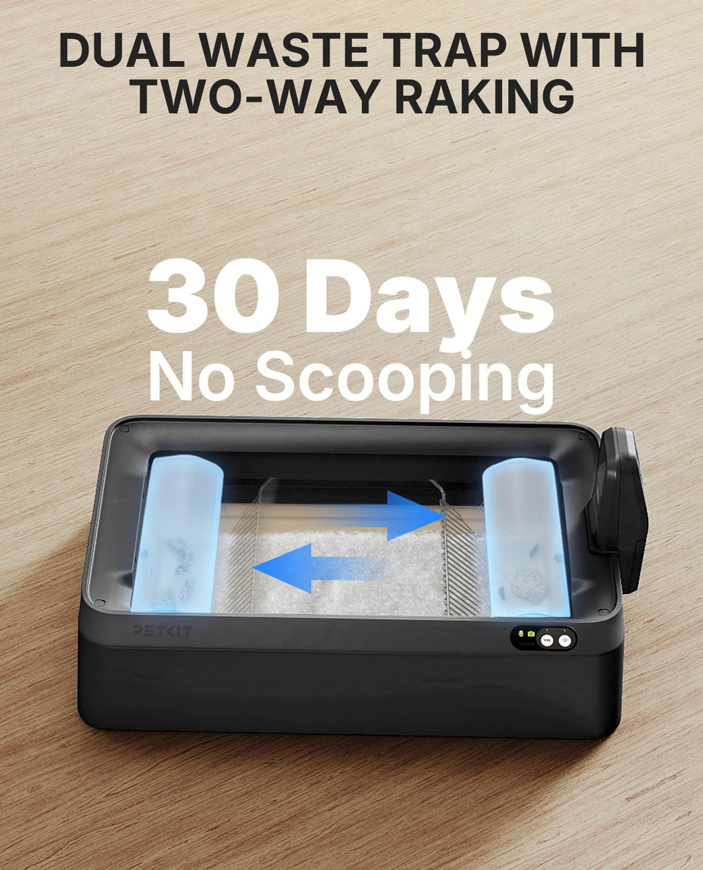 PETKIT AI Self-Cleaning Litter Box – Smart Automatic Cat Box