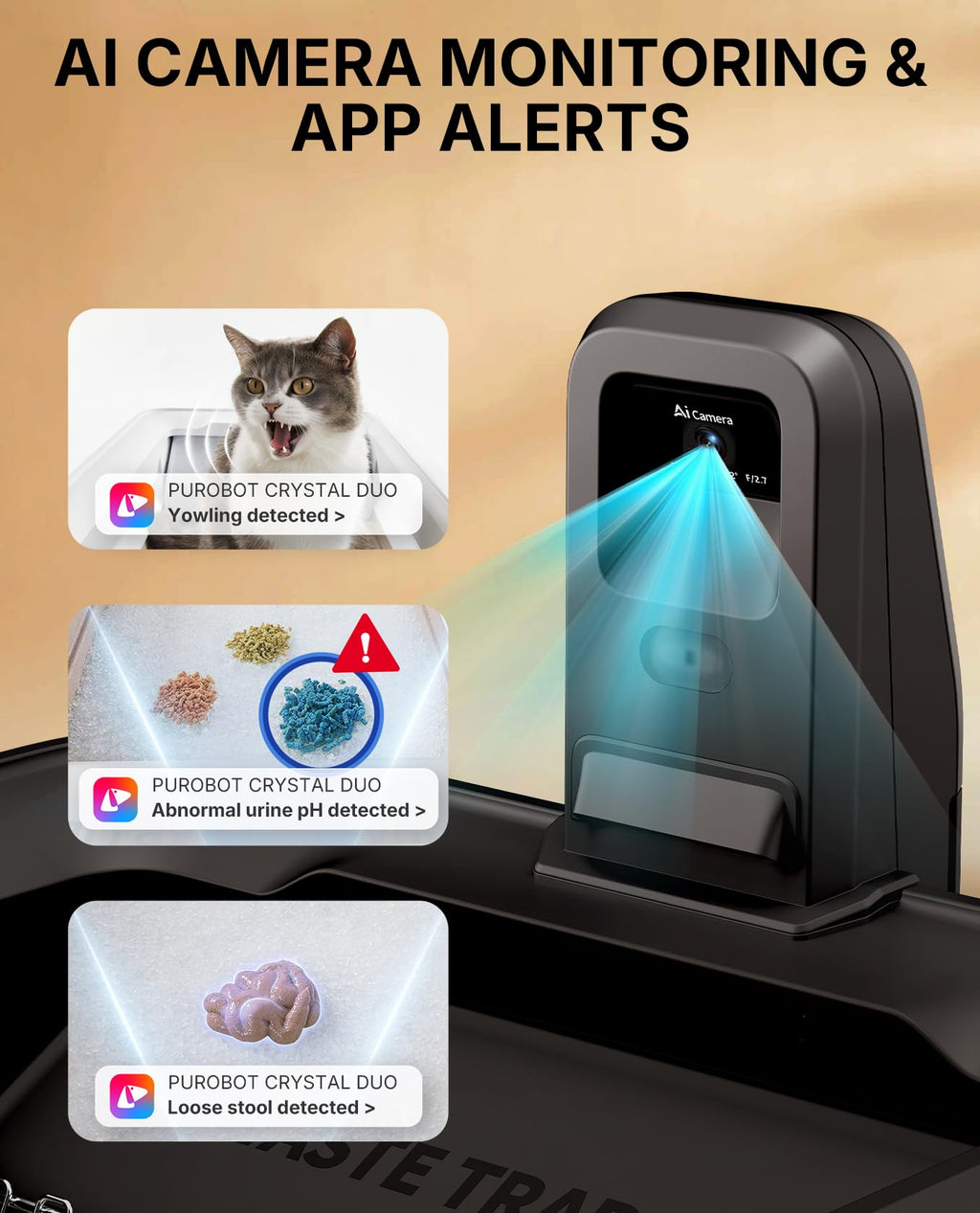 PETKIT AI Self-Cleaning Litter Box – Smart Automatic Cat Box