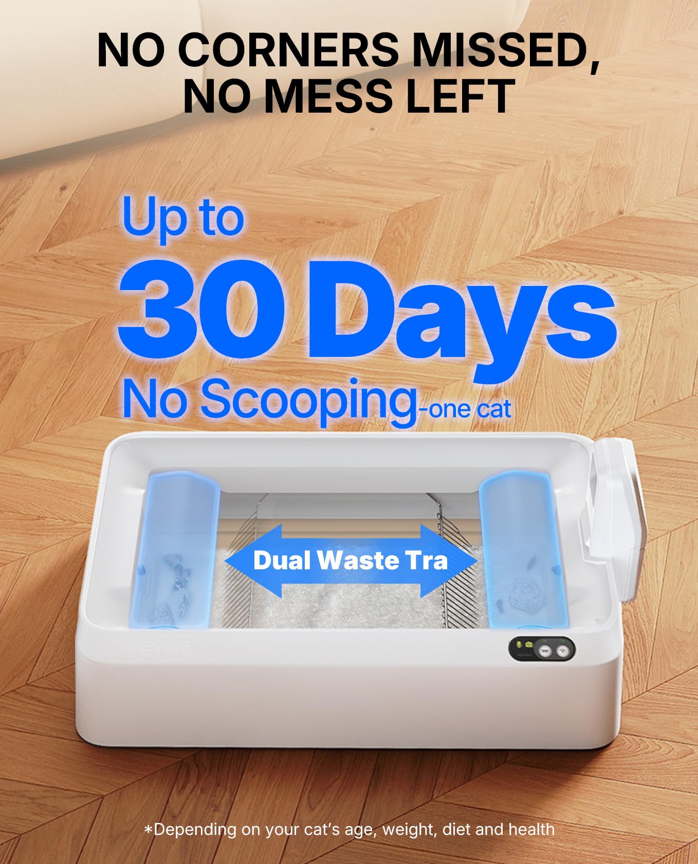 PETKIT AI Self-Cleaning Litter Box – Smart Automatic Cat Box