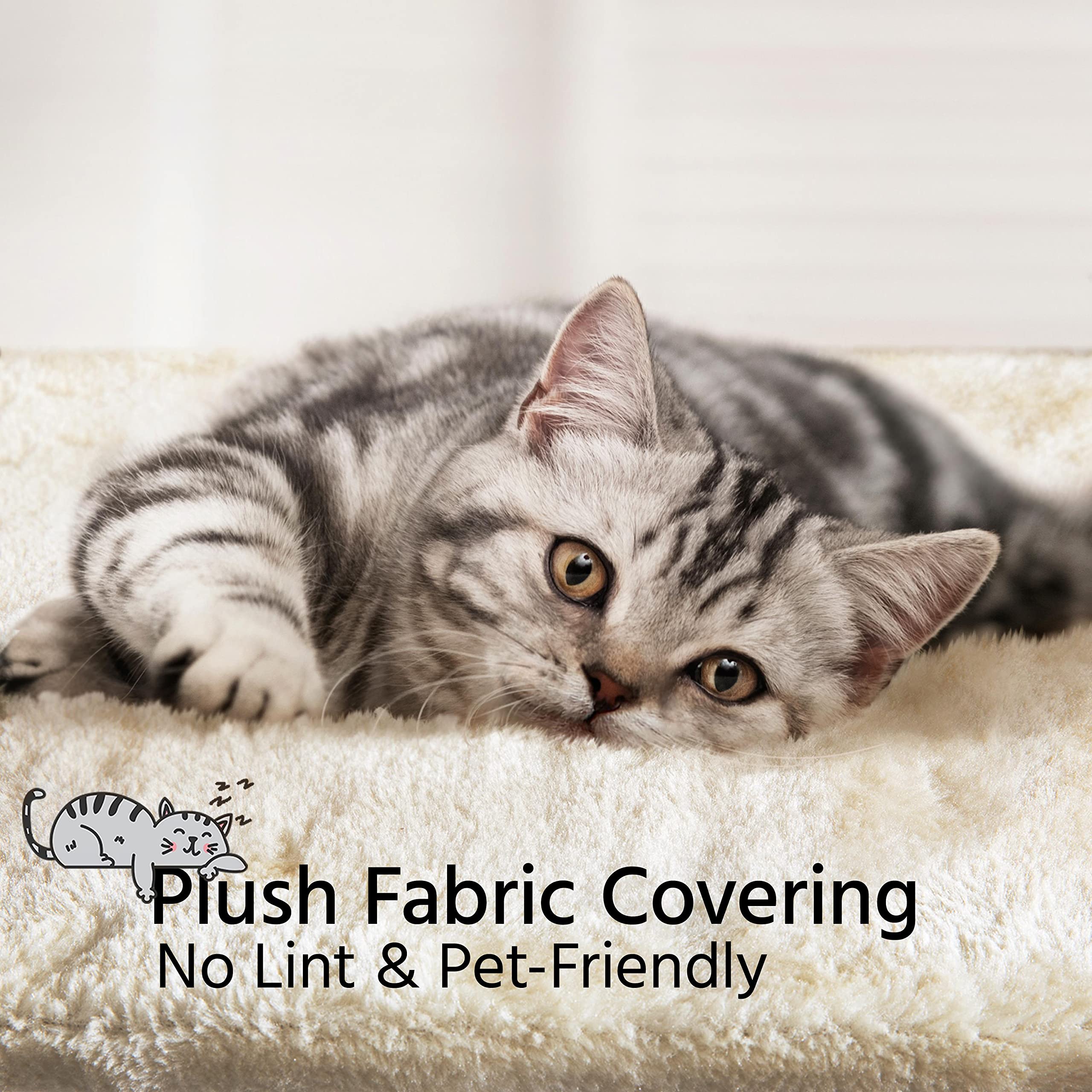 Yaheetech 79” Multi-Level Cat Tree – Sisal Posts & Plush Perches