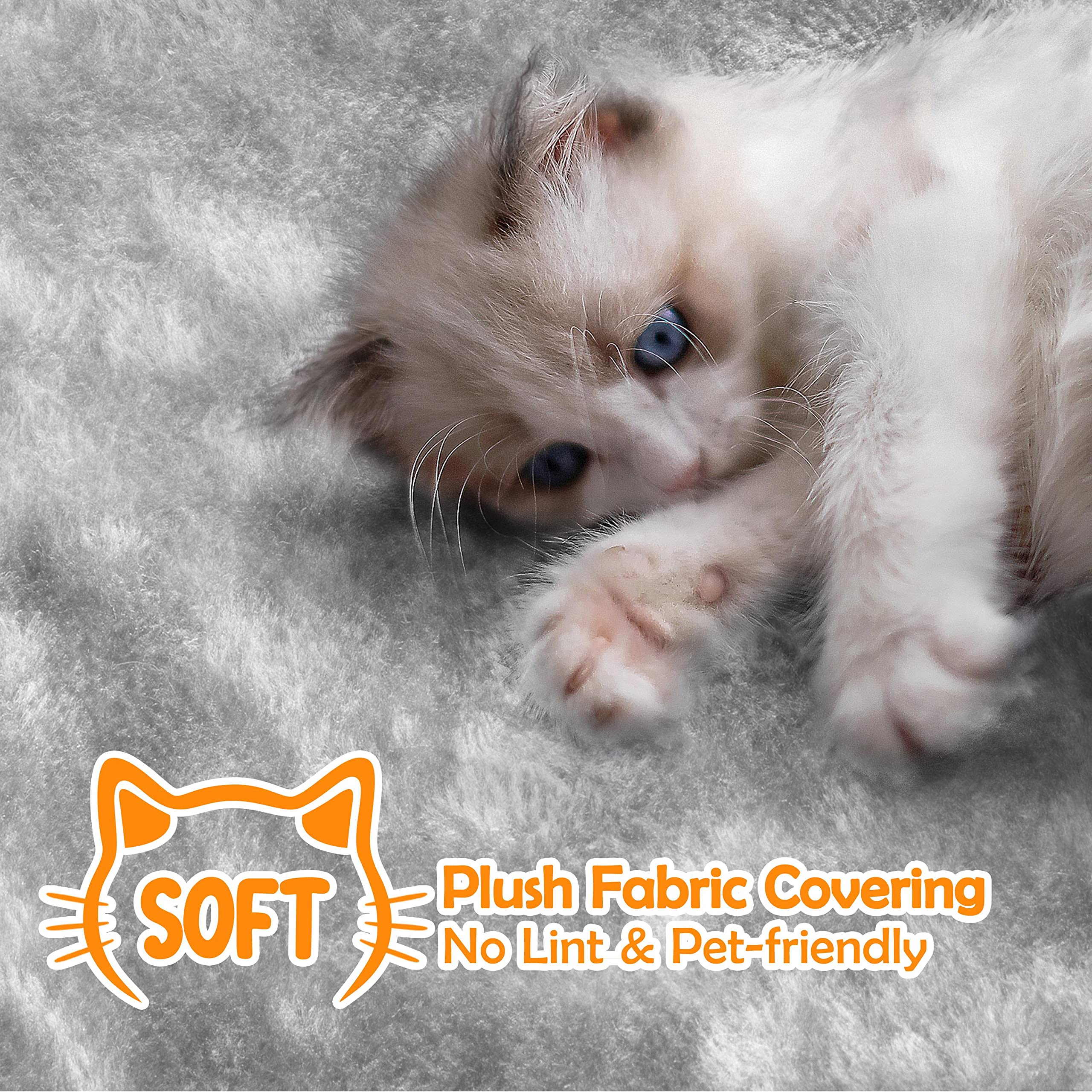 Yaheetech 79” Multi-Level Cat Tree – Sisal Posts & Plush Perches