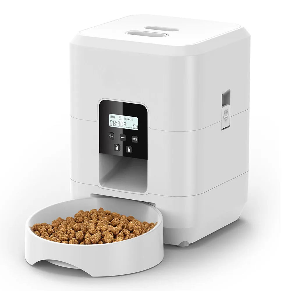 Smart Pet Feeder Automatic Cat Feeder Dog Slow Food Machine With Timed Quantitative