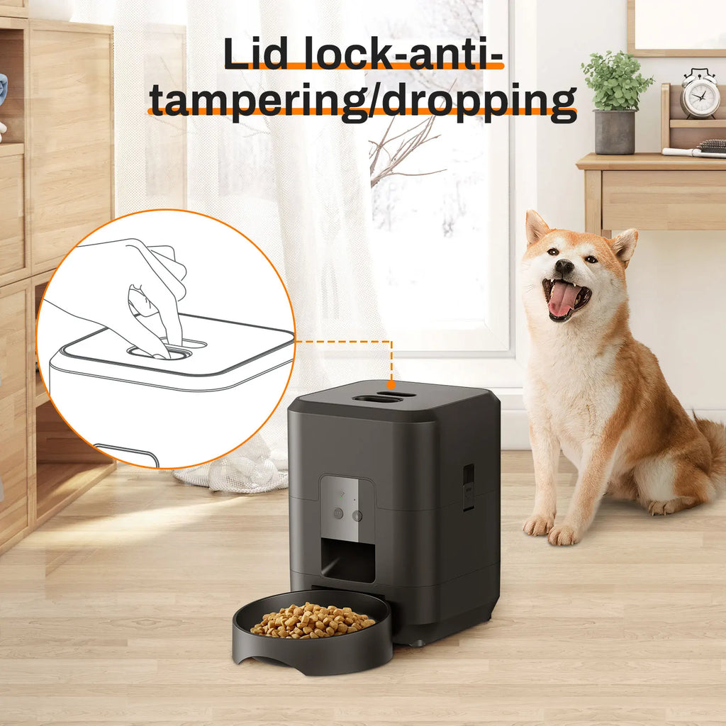 Smart Pet Feeder Automatic Cat Feeder Dog Slow Food Machine With Timed Quantitative
