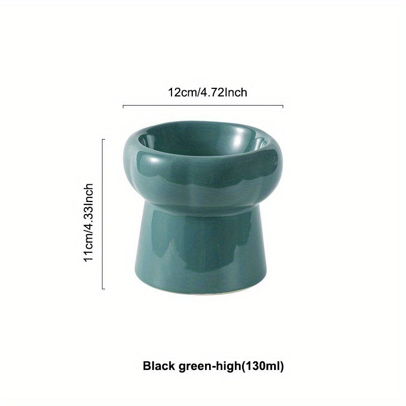 Ceramic Elevated Pet Bowls for Healthy Feeding and Hydration of Your Dog or Cat