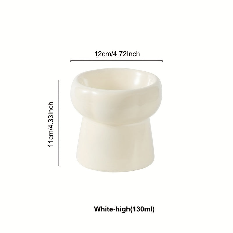 Ceramic Elevated Pet Bowls for Healthy Feeding and Hydration of Your Dog or Cat