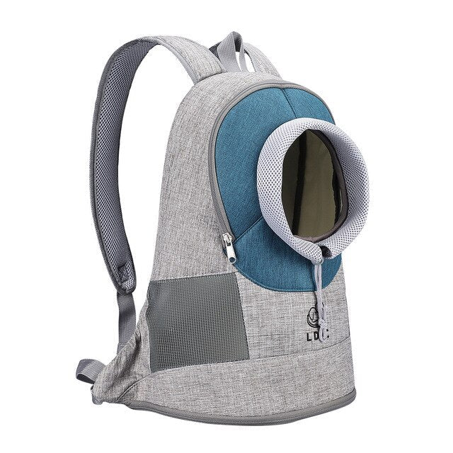 Portable Pet Carrier Backpack – Breathable Travel Bag for Dogs & Cats